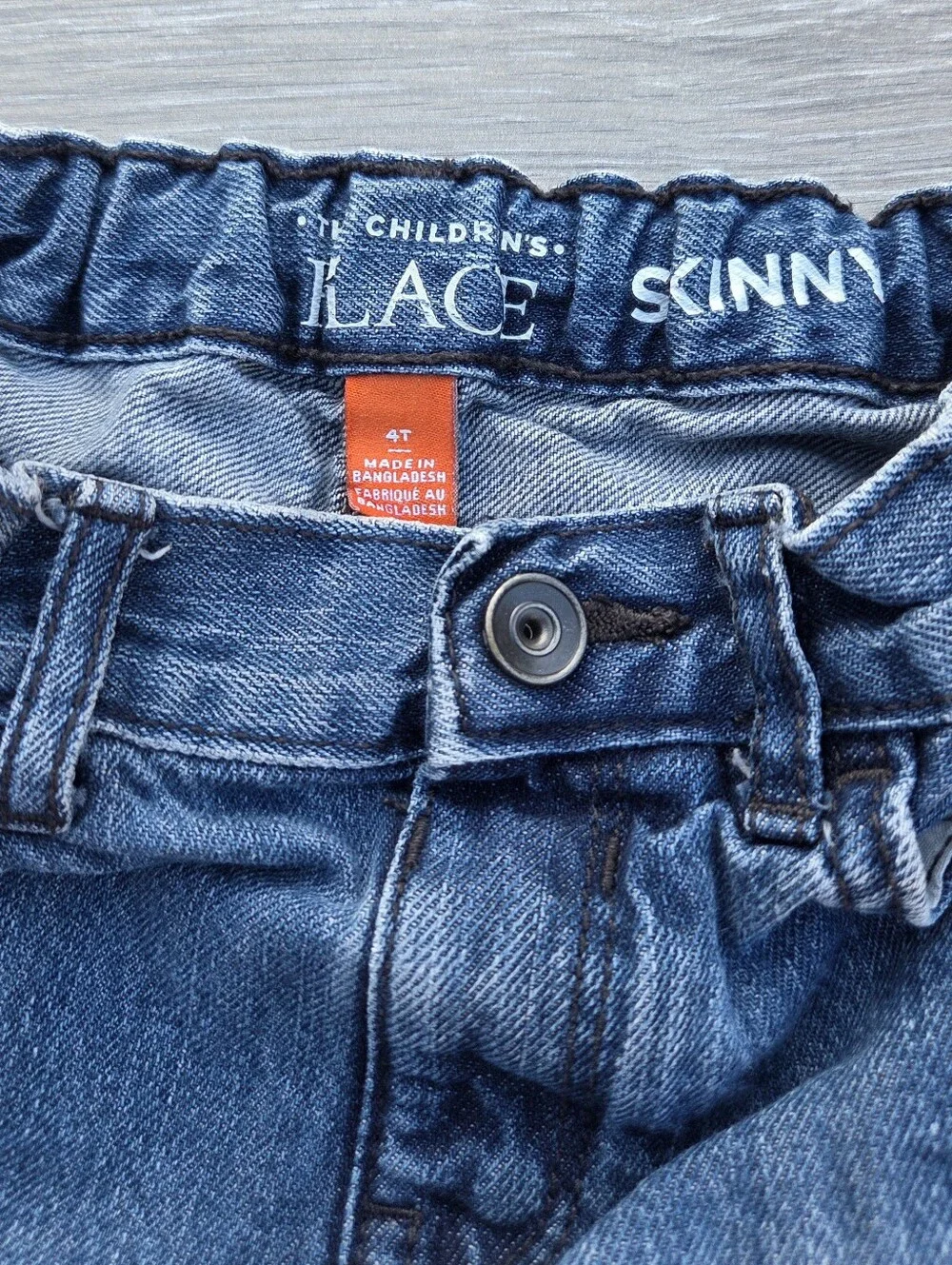 The Children's Place Blue Denim Straight-Leg Jeans